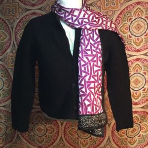 Nicole Miller studio 100% silk scarf